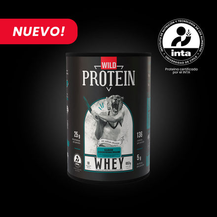 Wild Protein Whey Sabor Cookies & Cream 653 g