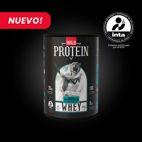 Wild Protein Whey Sabor Cookies & Cream 653 g