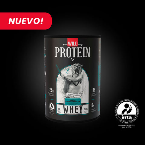 Wild Protein Whey Sabor Cookies & Cream 653 g