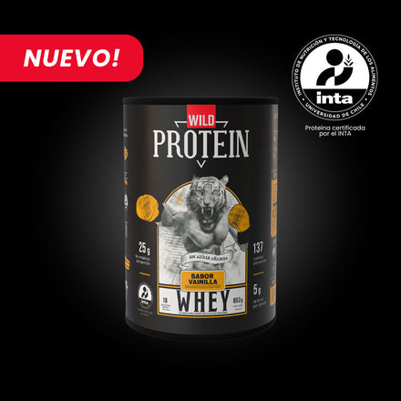 Wild Protein Whey Sabor Vainilla 653 g