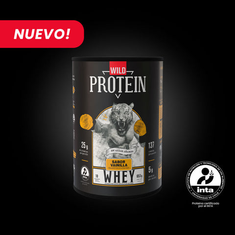 Wild Protein Whey Sabor Vainilla 653 g