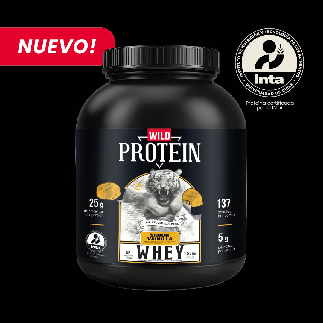 Wild Protein Whey Sabor Vainilla 1,87 kg