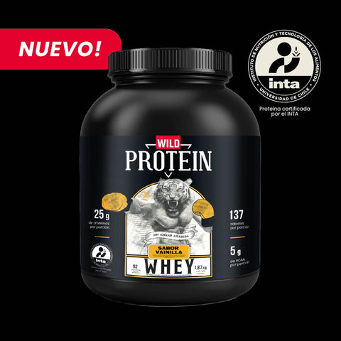 Wild Protein Whey Sabor Vainilla 1,87 kg