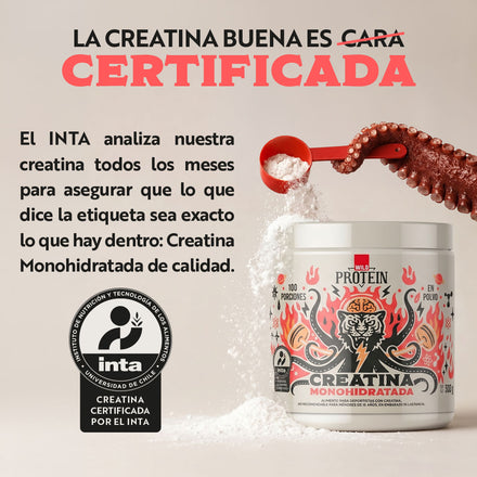 Creatina Monohidratada en Polvo 500 g