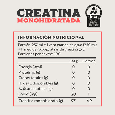 Pack Proteína en polvo Sabor Vainilla Toffee + Creatina 500gr