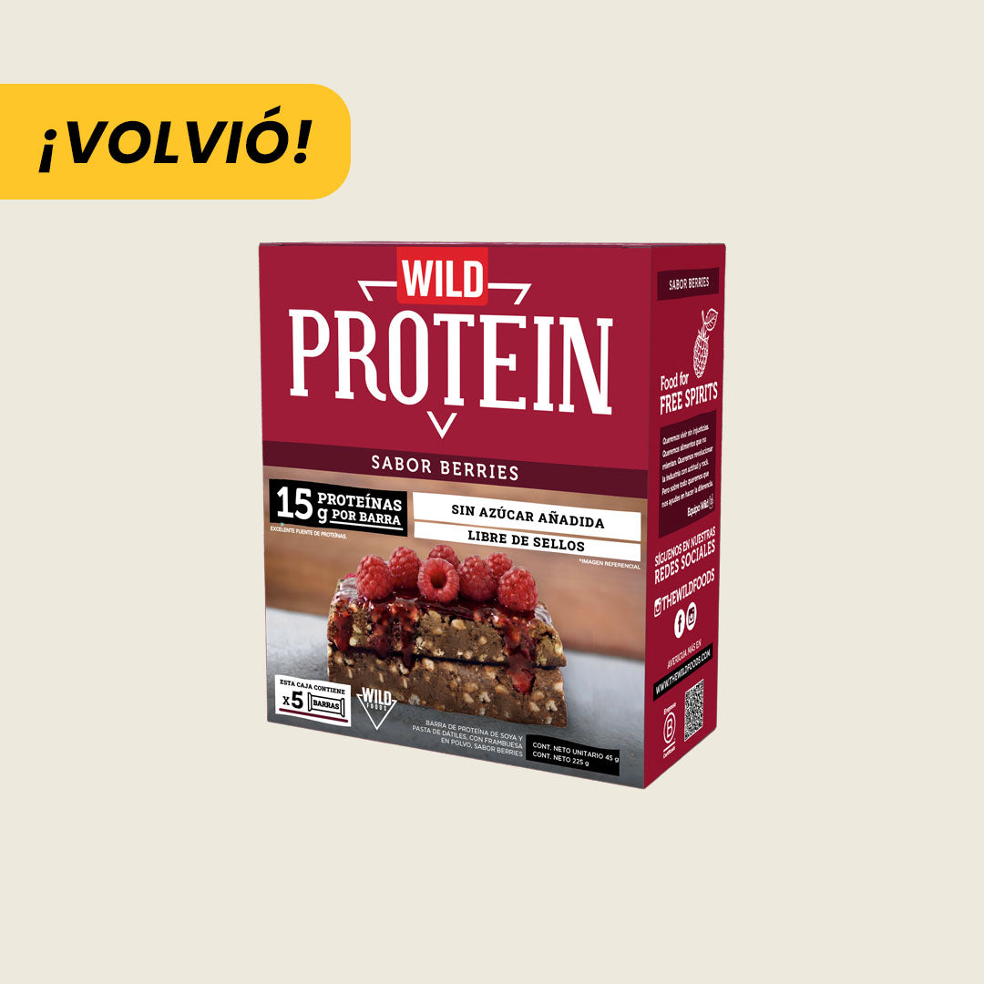 Wild Protein Berries 5 unidades