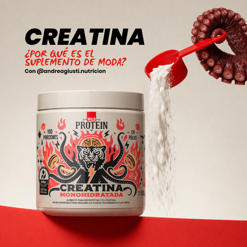 Descubre por qué la Creatina es el suplemento de moda