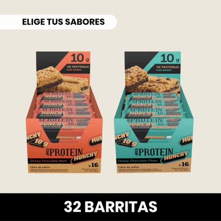 Pack 2 x Munchy Wild Protein ELIGE TU SABOR