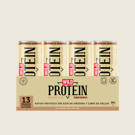 Protein Shake&Go Vainilla 12 unidades