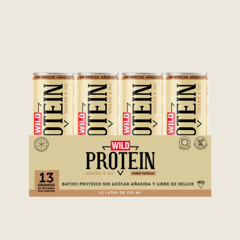 Protein Shake&Go Vainilla 12 unidades