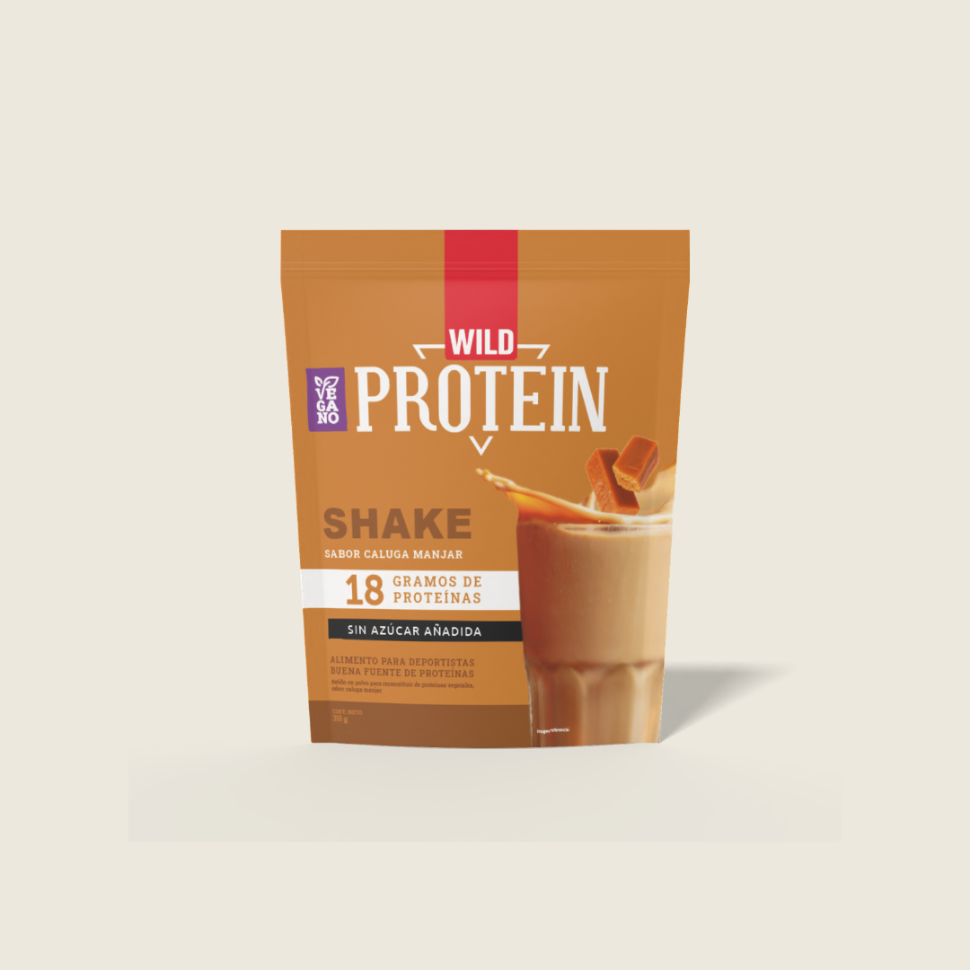 Shake en polvo sabor Manjar 350 gramos