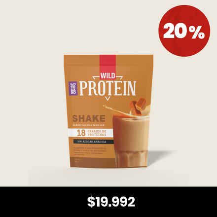 Shake en polvo sabor Manjar 1 kg