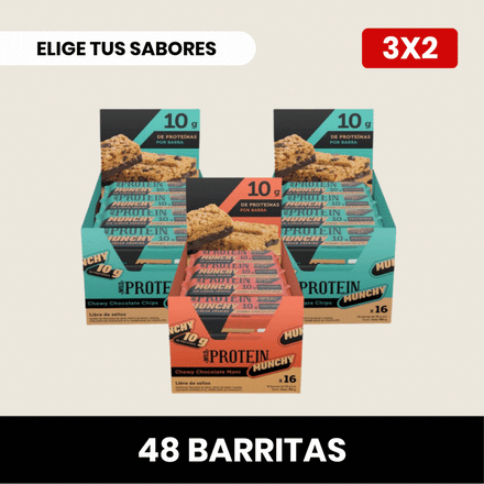 Pack 3 x Munchy Wild Protein ELIGE TU SABOR