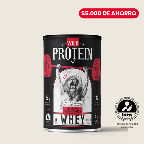 Wild Protein Whey Sabor Chocolate 653 g
