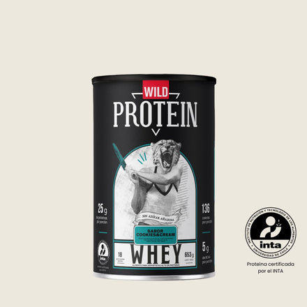Wild Protein Whey Sabor Cookies & Cream 653 g