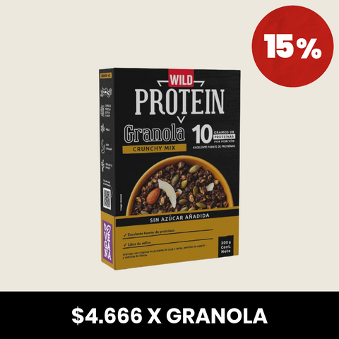 Wild Protein Granola Mix Semillas 300 g
