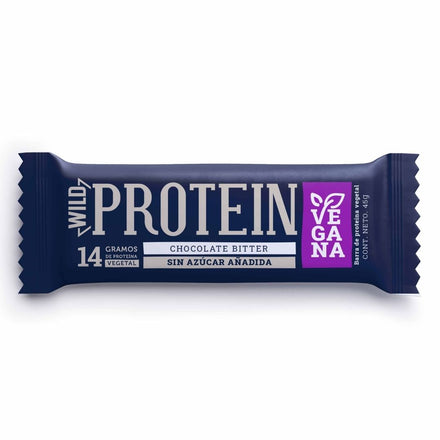 Wild Protein Vegana Chocolate Bitter 5 unidades