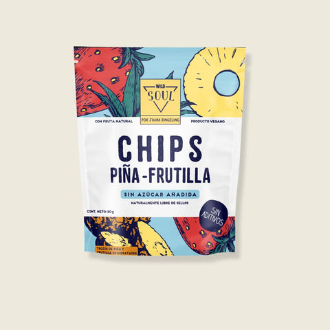 Chips Piña Frutilla 20 g