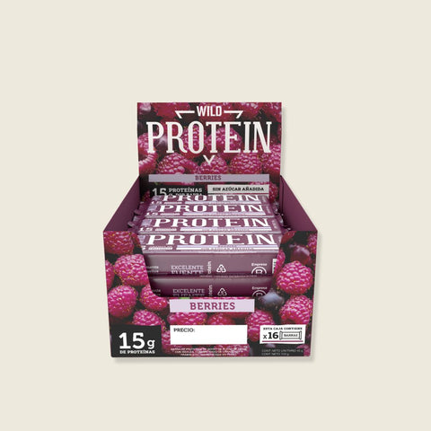 Wild Protein Berries 16 unidades