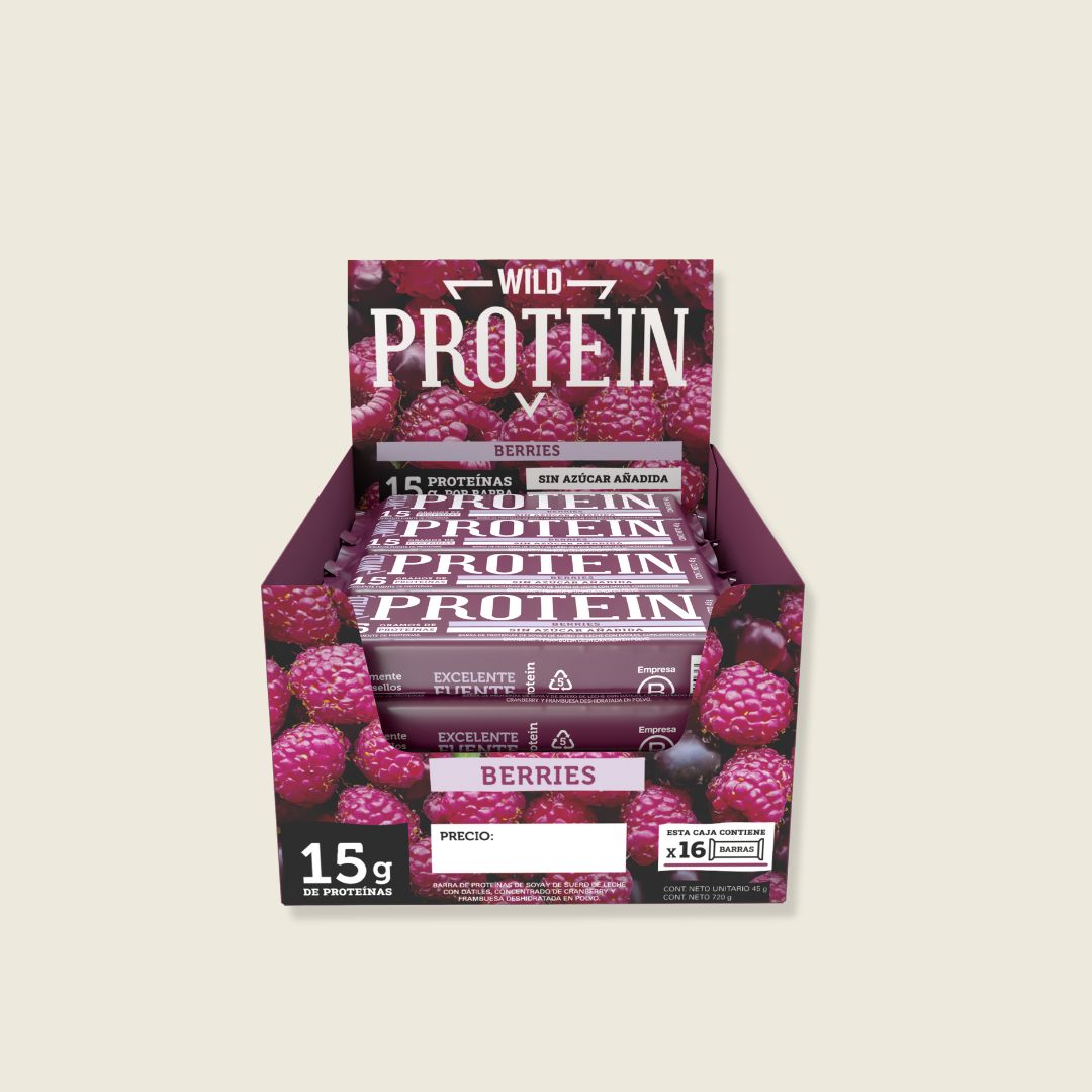 Wild Protein Berries 16 unidades