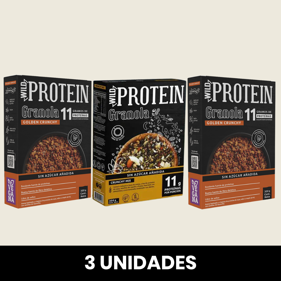 Pack Wild Protein Granola