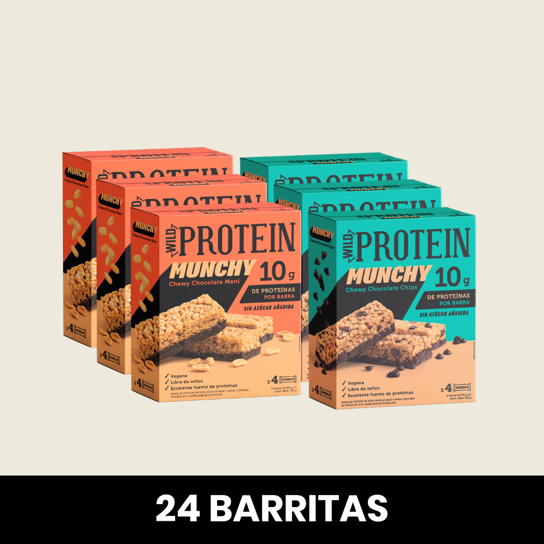 Pack Barritas Wild Protein Munchy