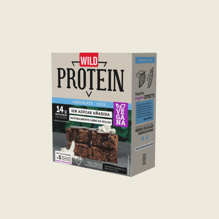 Pack 5 x Barritas Wild Protein ELIGE TU SABOR