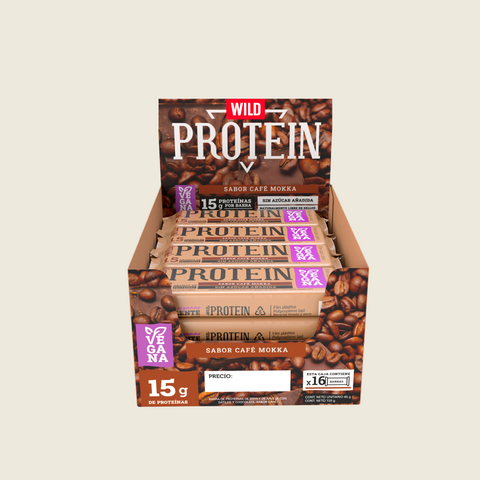Wild Protein Vegana Mokka 16 unidades