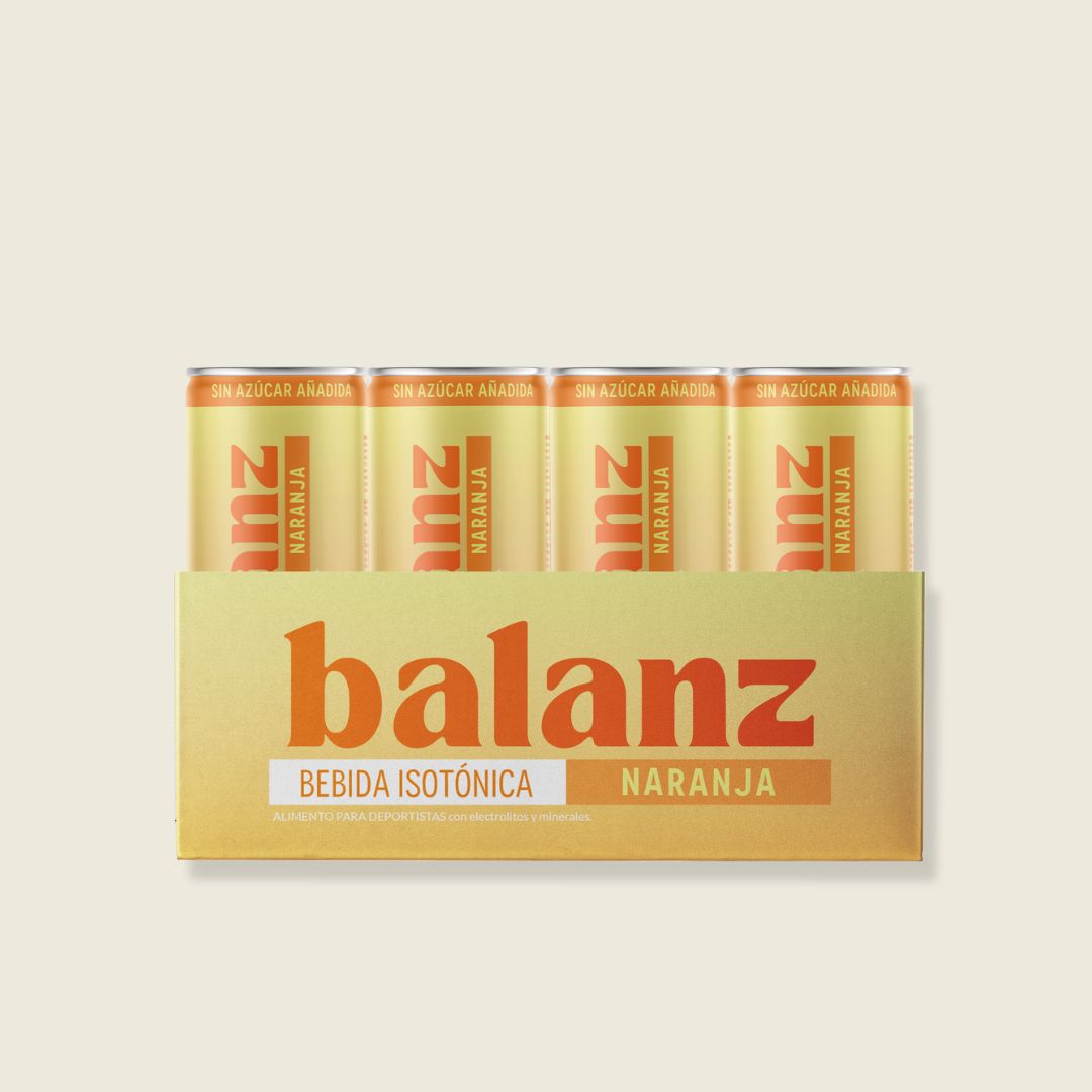 Bebida Isotónica Balanz Naranja 330 ml 12 unidades