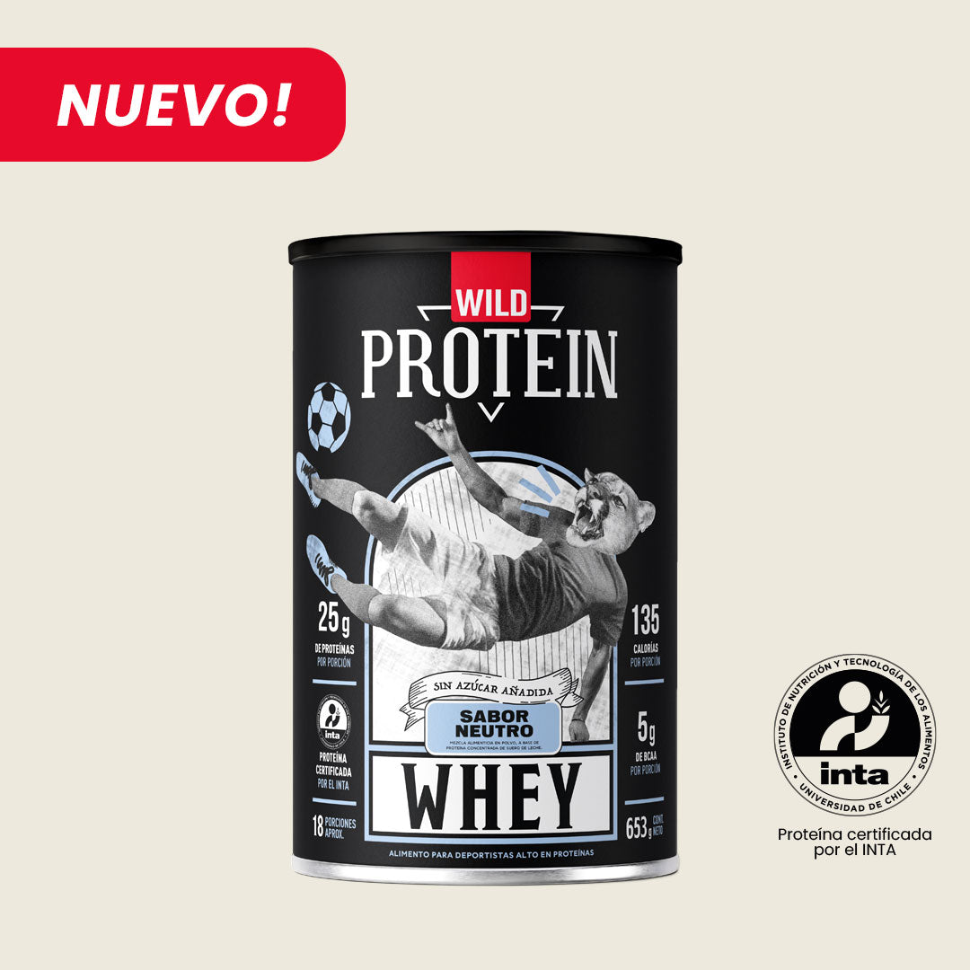 Wild Protein Whey Sabor Neutro 653 g