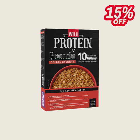 Wild Protein Granola Golden 300 g