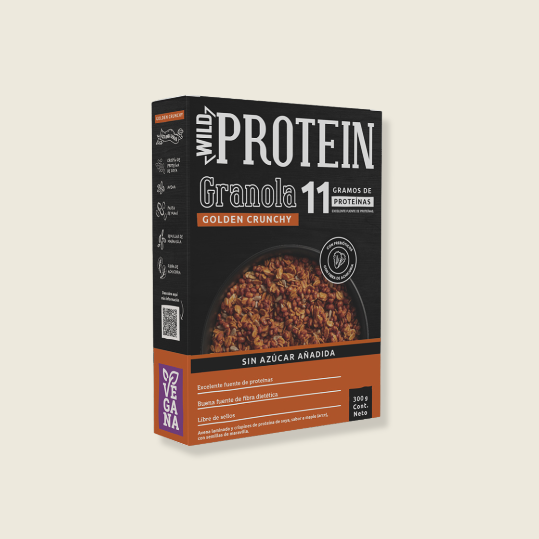 Wild Protein Granola Golden Crunchy 300 g