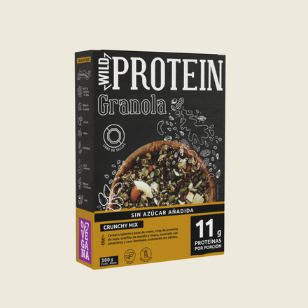 Wild Protein Granola Mix Crujiente 300 g