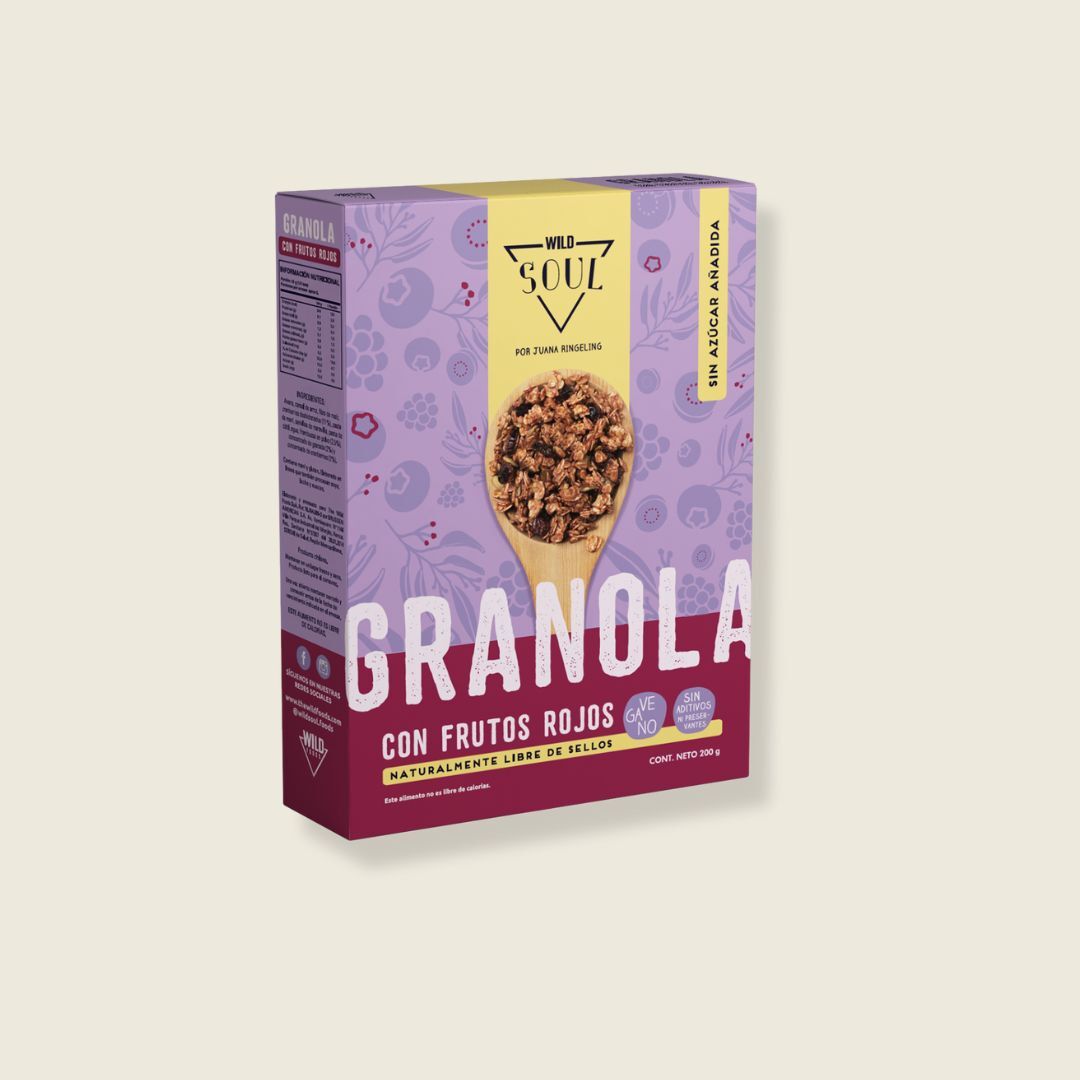 Granola Soul Frutos Rojos 200 g