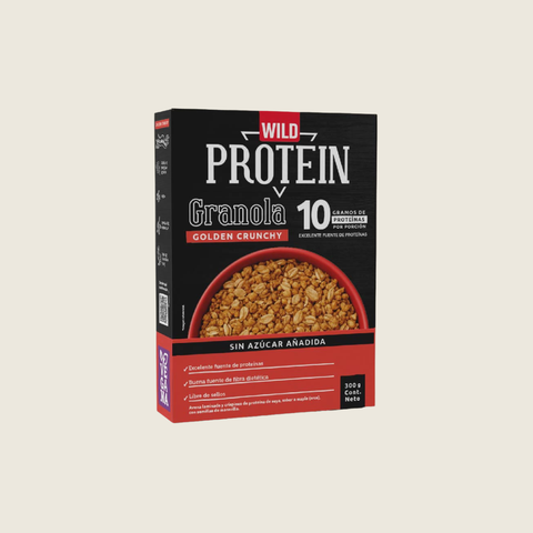 Wild Protein Granola Golden 300 g
