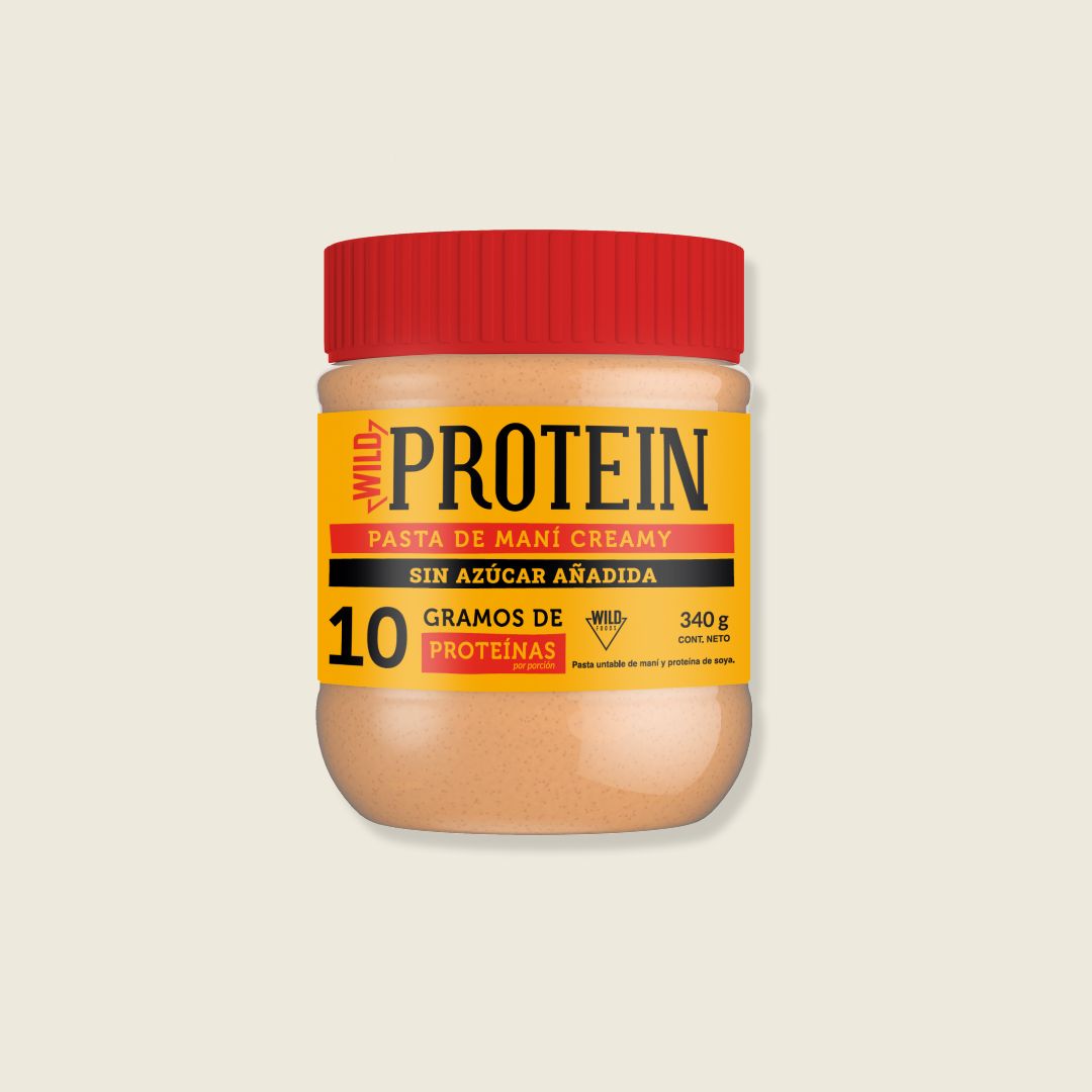 Wild Protein Mantequilla de Maní Creamy 340 g