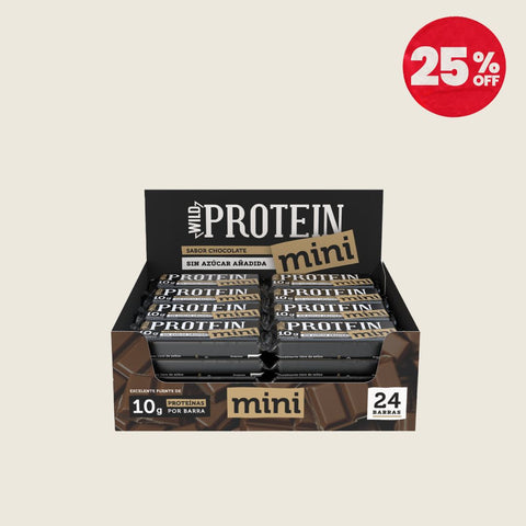 Wild Protein Mini Chocolate 24 unidades