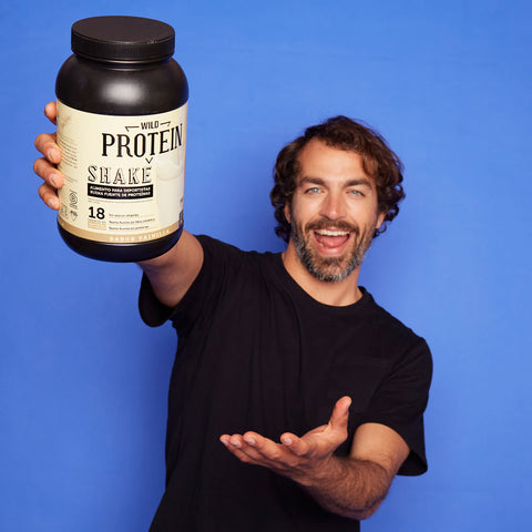 Shake proteico sabor Vainilla 1 kg Wild Protein