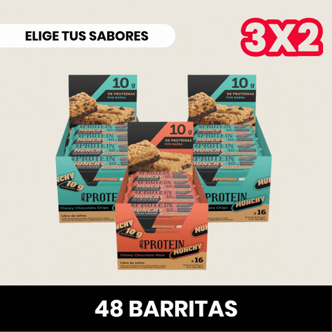 Pack 3 x Munchy Wild Protein ELIGE TU SABOR