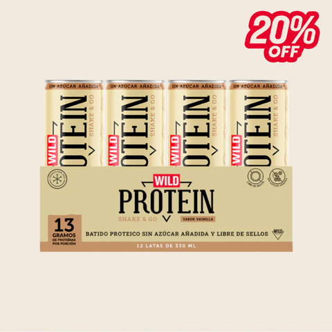 Protein Shake&Go Vainilla 12 unidades