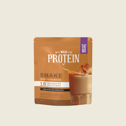 Shake en polvo sabor Manjar 350 gramos