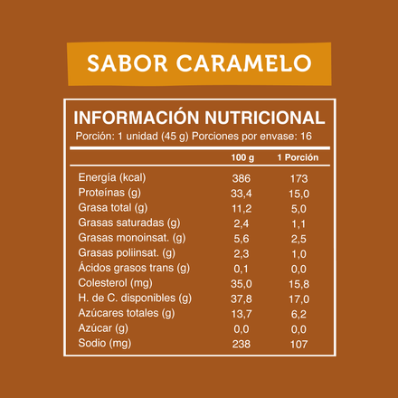 Wild Protein Caramelo 16 unidades