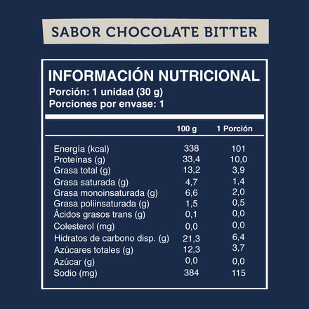 Wild Protein Mini Vegana Chocolate Bitter 24 unidades