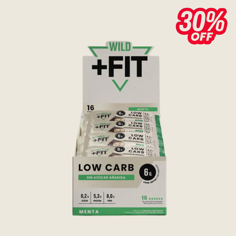 Wild Fit Almendra Menta 16 unidades