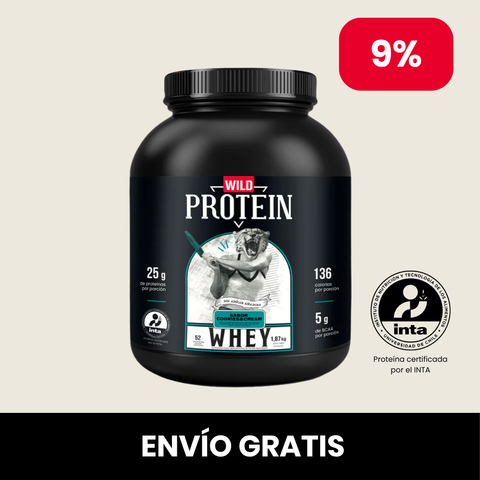 Wild Protein Whey Sabor Cookies & Cream 1,87 kg