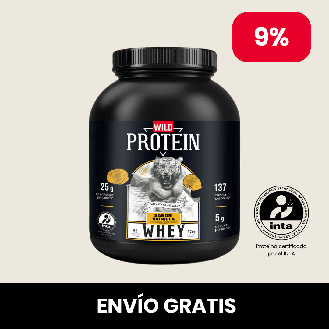 Wild Protein Whey Sabor Vainilla 1,87 kg