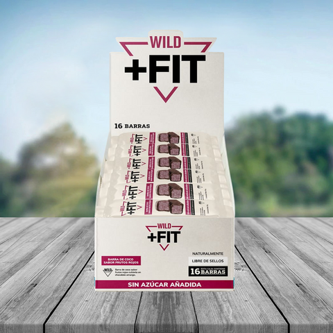 Wild Fit Coco Berries 16 unidades