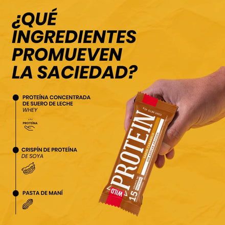 Wild Protein Caramelo 5 unidades