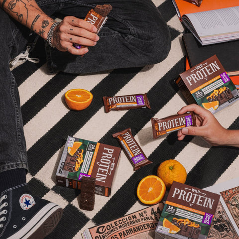 Wild Protein Vegana Chocolate Naranja 16 unidades