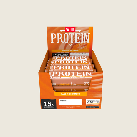 Wild Protein Caramelo 16 unidades